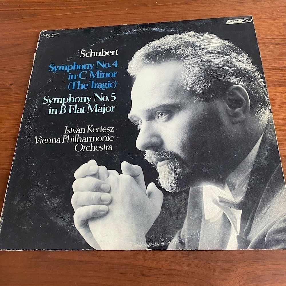 Schubert Symphony in C Minor Vinyl Record